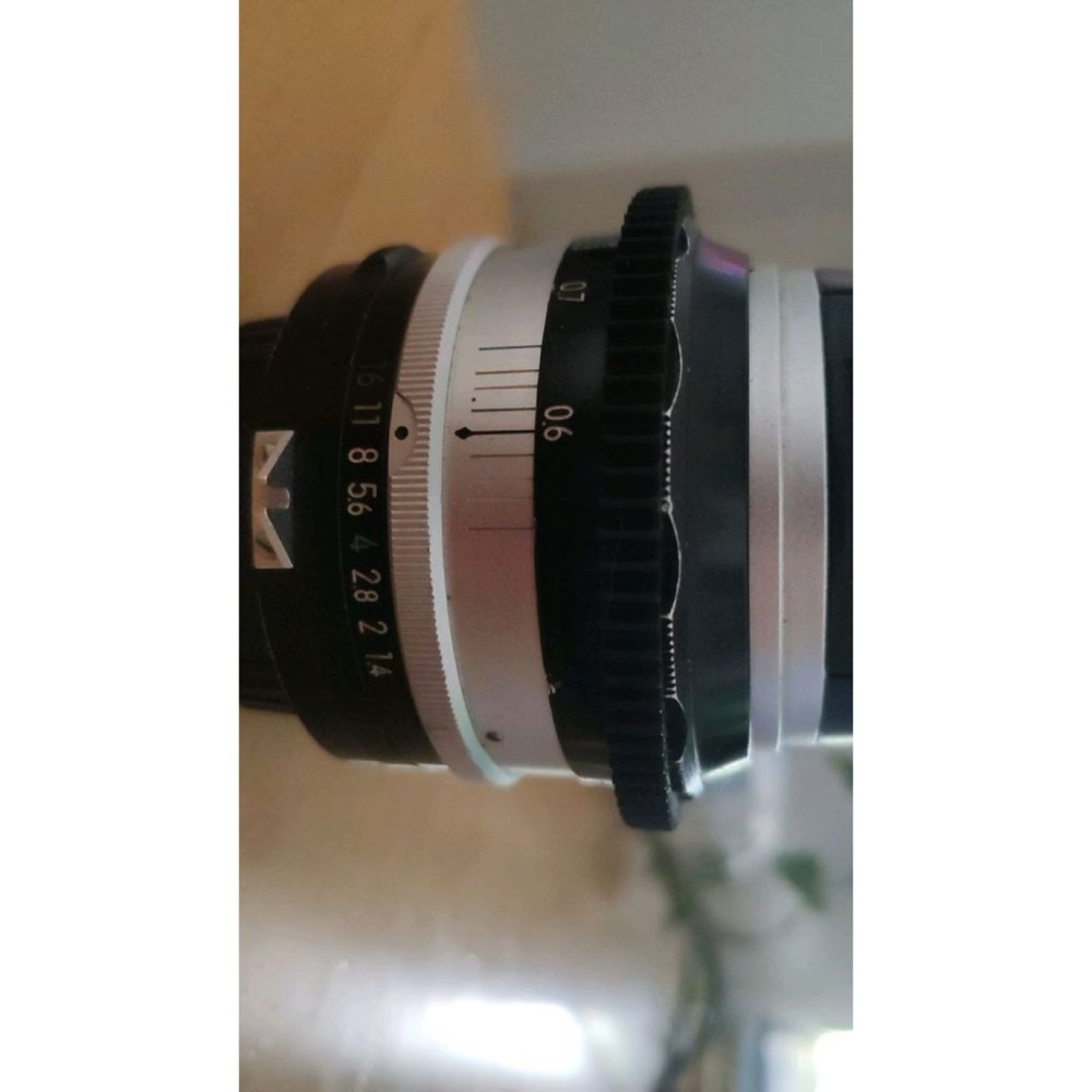 Nikon NIKKOR-S Auto 50 mm f/1.4 (6 Yapraklı Sürüm) için Odak Dişli Halkası (Follow Focus) görsel 3