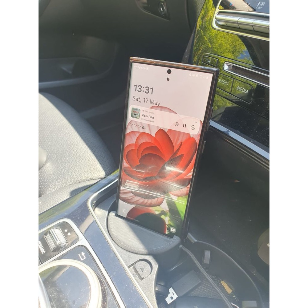Mercedes C350 Bardaklıklı Telefon Tutucu ve Masaüstü Aparatı