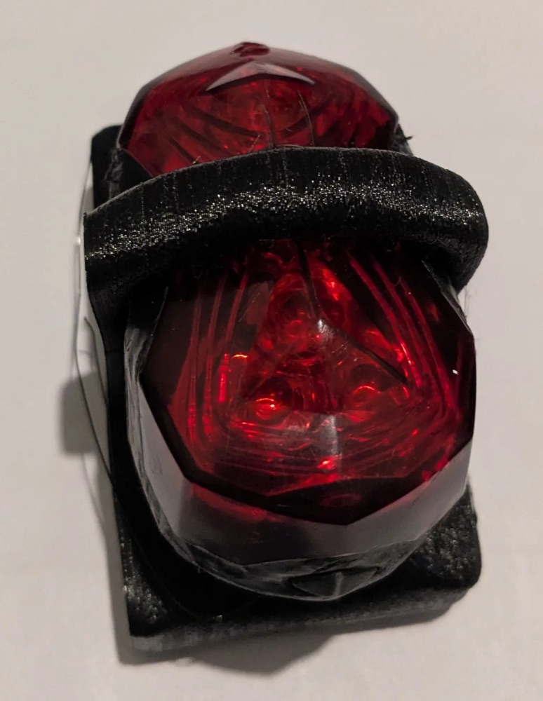 Bisiklet Işığı için Klipsli Tutucu (TPU) görsel 2