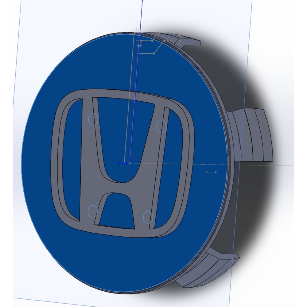 Honda Pilot Jant Merkez Kapağı