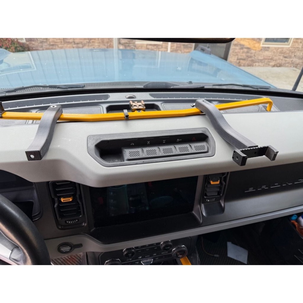 Ford Bronco BYOD Pano Rayı Sürücü/Yolcu Kolu (Tam Set Ray)