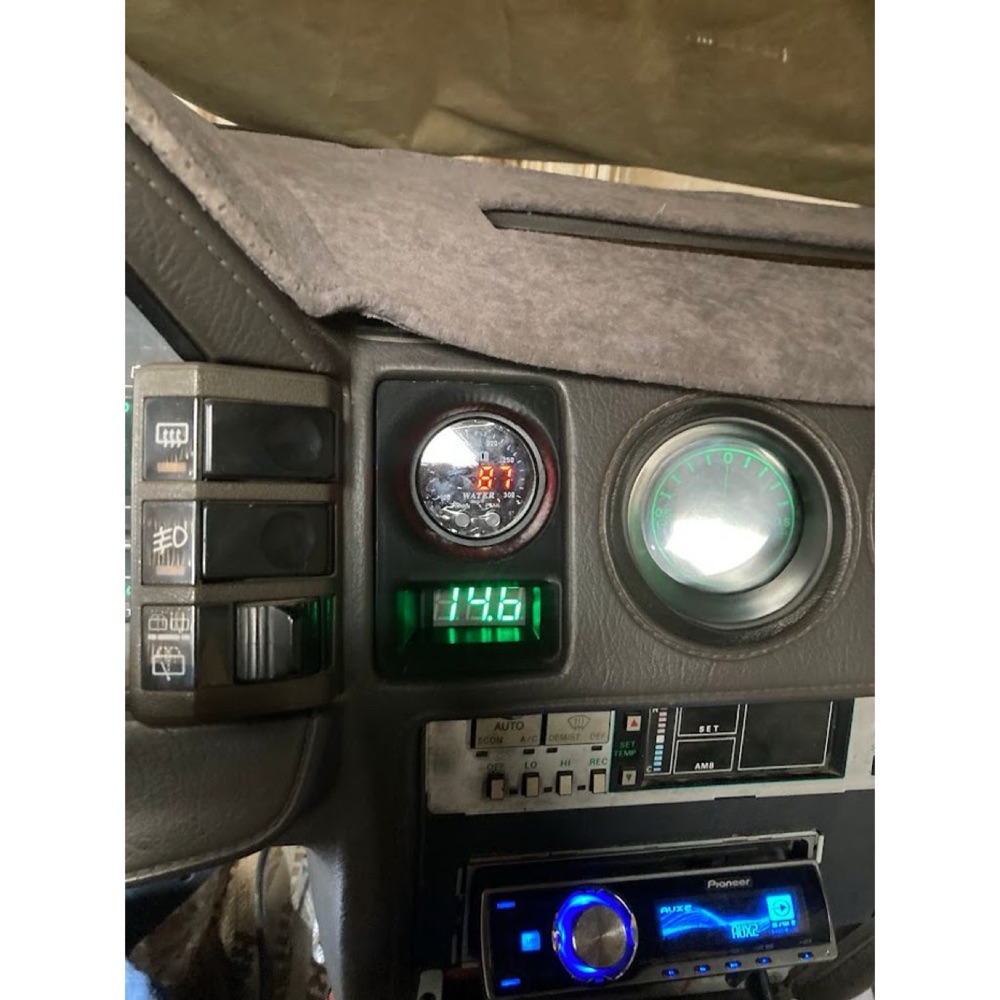 Nissan Z31 300ZX klima havalandırma gösterge bölmesi