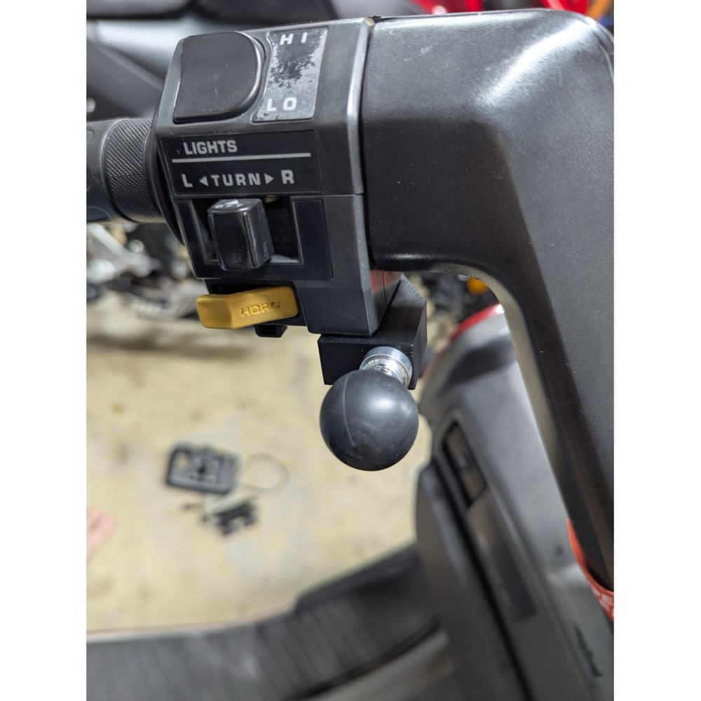 Honda Helix Sol Kumanda Top Mount Adaptörü