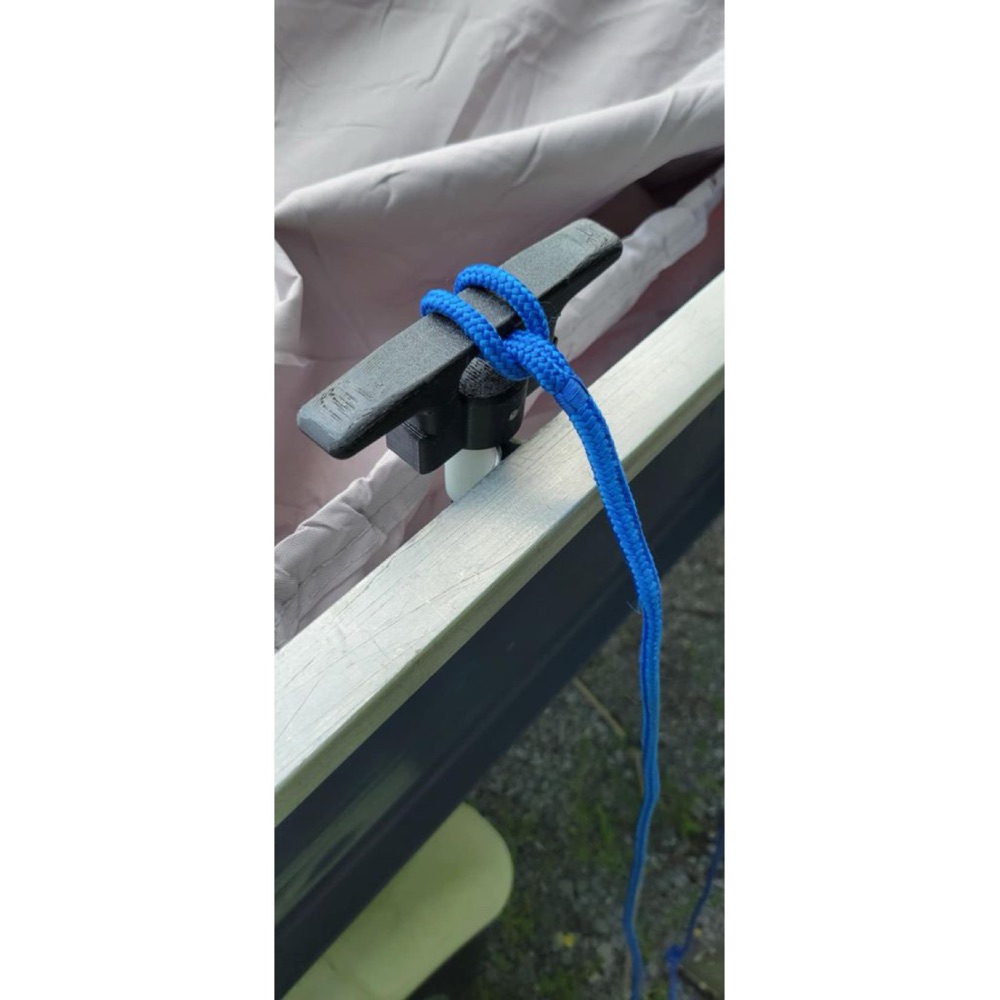 Tekne Kürek Yuvasına Takılan Bağlama Klaması (Cleat)