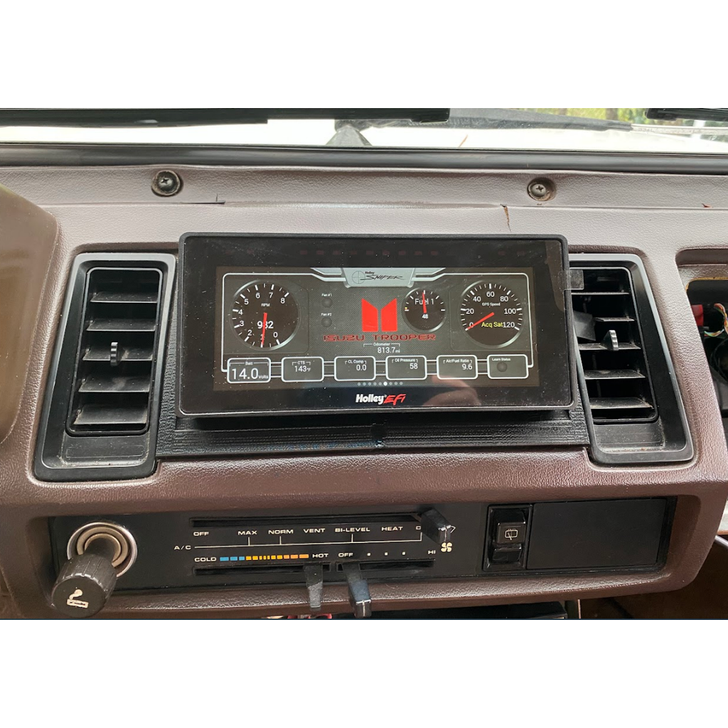 Isuzu Trooper 1. Nesil 6.86 İnç Gösterge Paneli Mesnedi