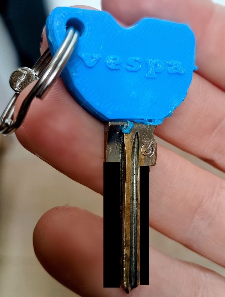Vespa Anahtar Kılıfı (33×23 mm)