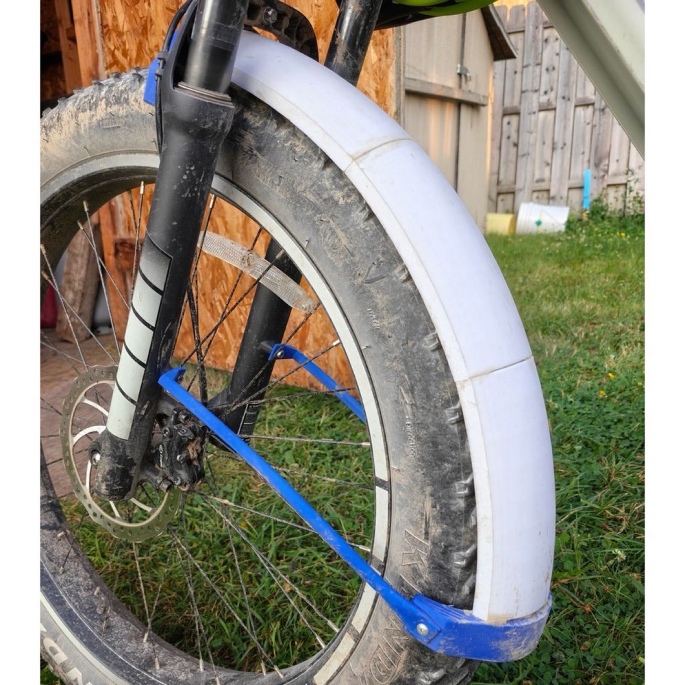 Fatbike Ön Çamurluğu (Geniş Lastik Uyumlu) görsel 2