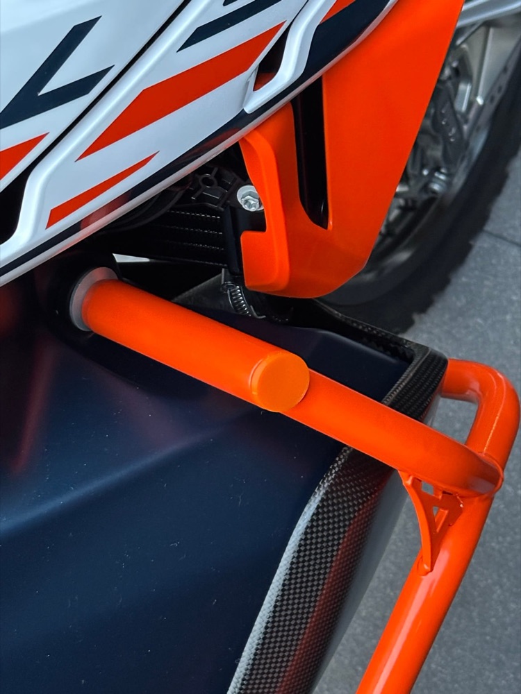 KTM 790/890 OutbackMotortek Kasa Koruma Demiri Uç Tapası görsel 3