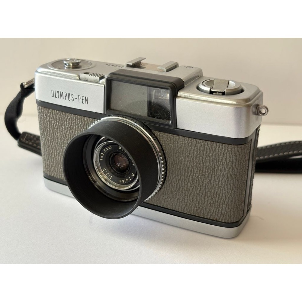 Olympus Pen / Pen S Lens Kapağı ve Parasoley Seti
