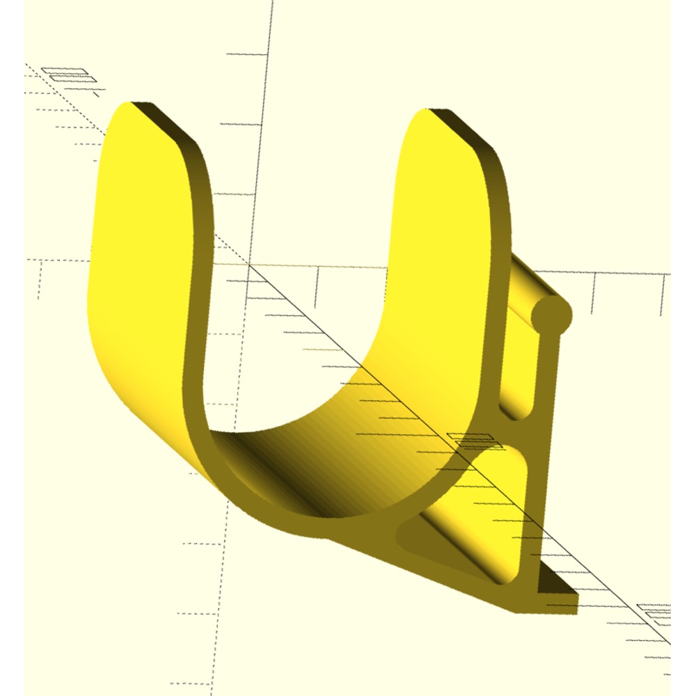 Parametrik Kayak/Kano Kürek Tutucusu