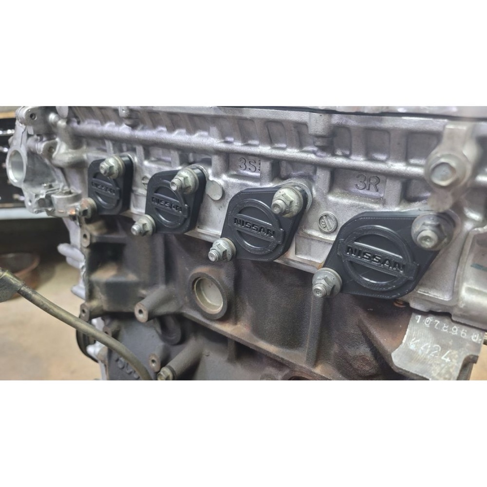 Nissan KA motoru egzoz portu koruma kapağı görsel 3