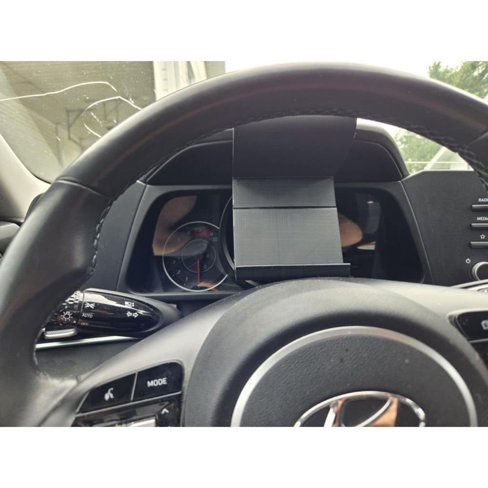 Hyundai Elantra 2021 Yatay Telefon Tutucusu
