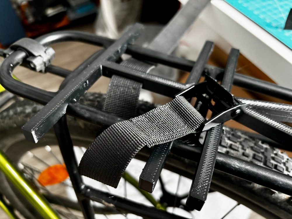Bisiklet Bagaj Rafı Uzatma Platformu (Ortlieb Quick Rack Uyumlu) görsel 2