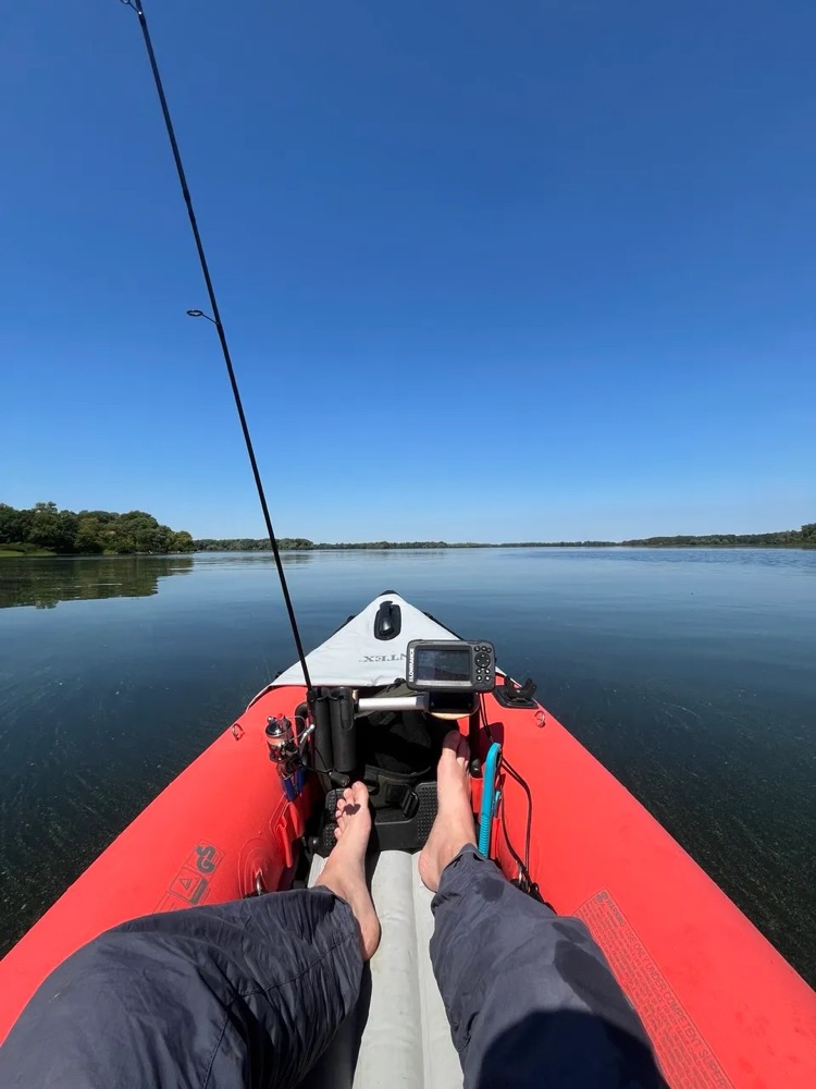 Intex Excursion Pro Kayak Sonar Montajı