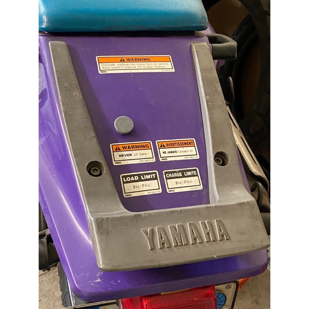 Yamaha XT600 3TB (1991) Bagaj Rafı Tapası