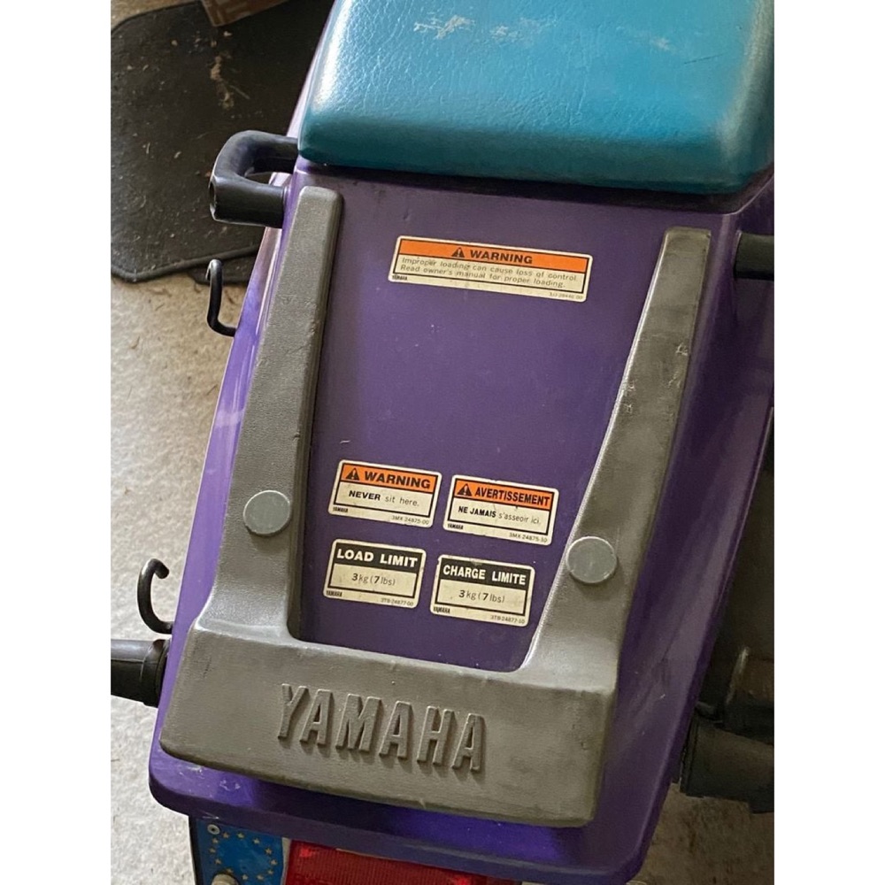Yamaha XT600 3TB (1991) Bagaj Rafı Tapası görsel 2