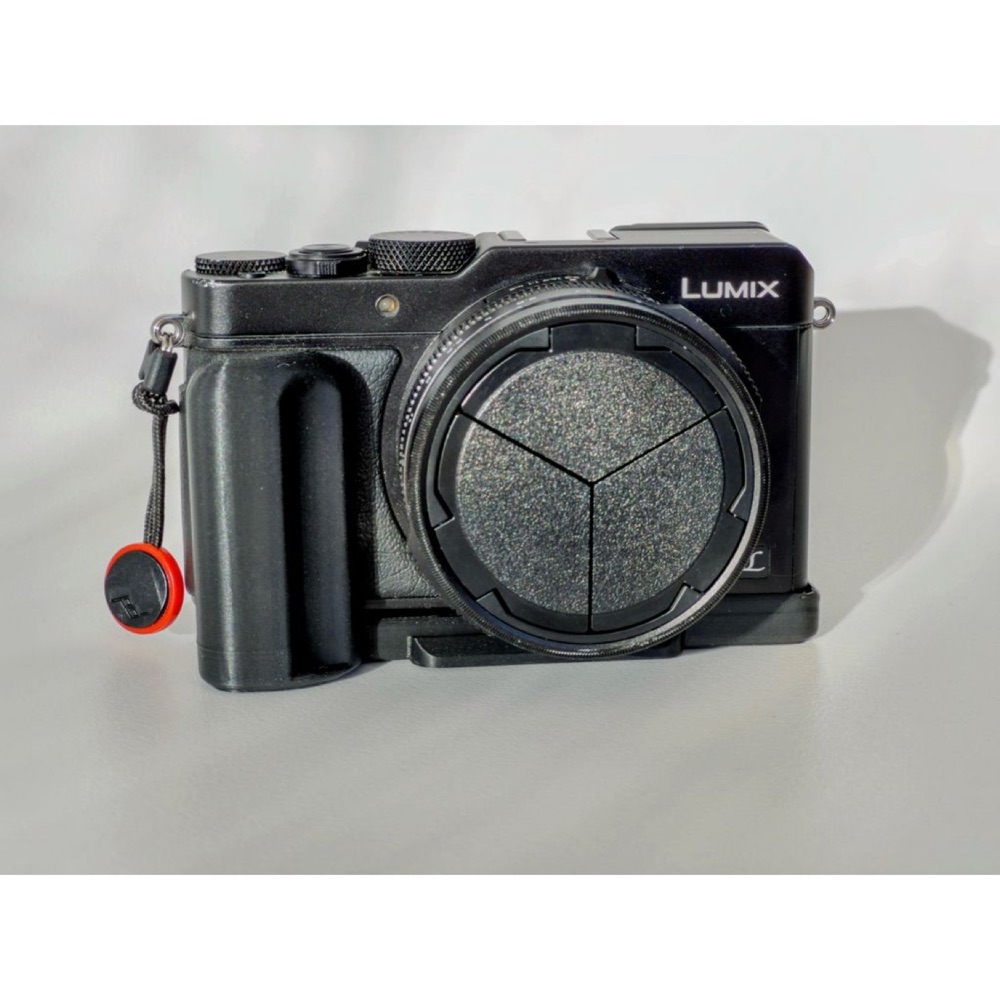 Panasonic Lumix LX100 için Grip ve Arca Swiss Taban Plakası görsel 3