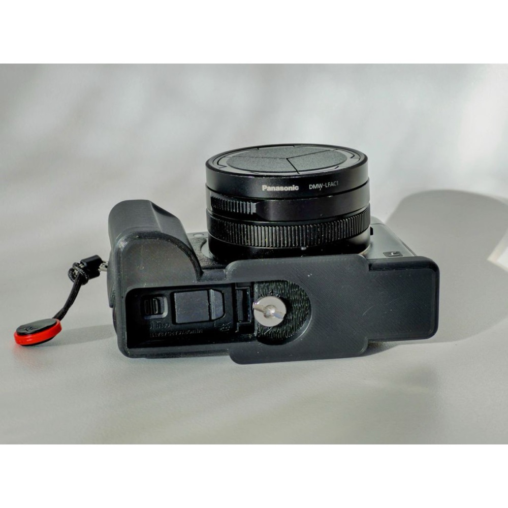 Panasonic Lumix LX100 için Grip ve Arca Swiss Taban Plakası görsel 4
