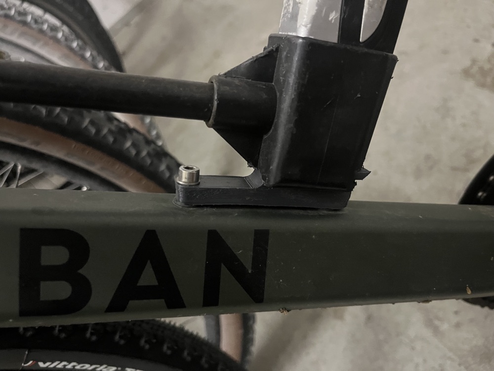 Bisiklet U-Kilit Tutucu Braketi (ABUS USH Uyumlu) görsel 3