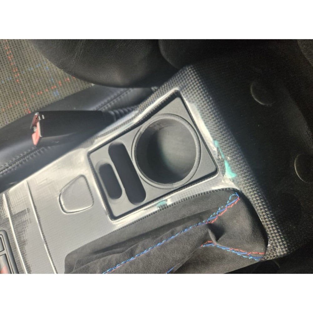 Bardaklık (BMW E46 Vorsteiner CSL Tarzı Orta Konsol Uyumlu) görsel 4