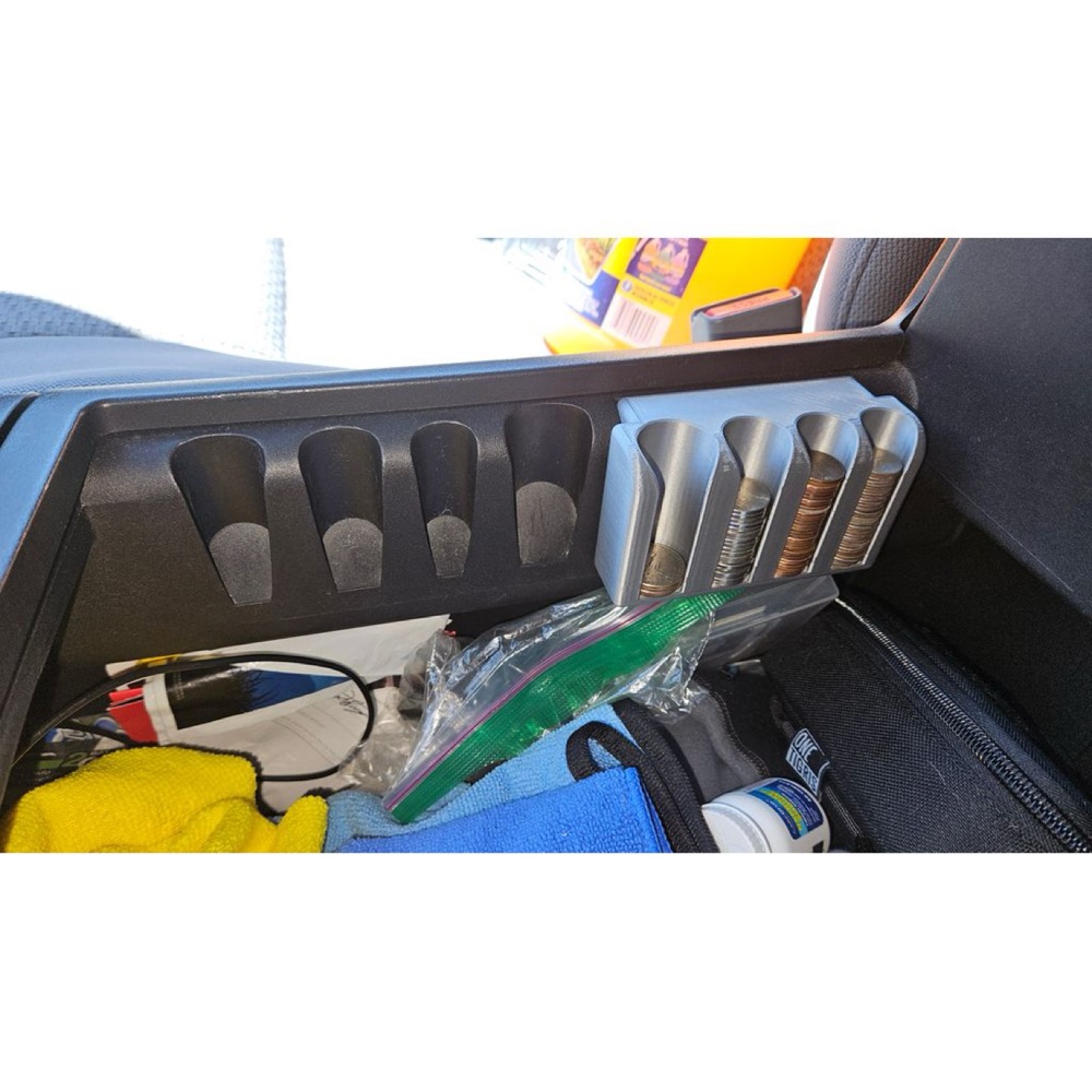 Ford F-150 Super Crew (2009-2014) Konsol Bozuk Para Tutucu görsel 2