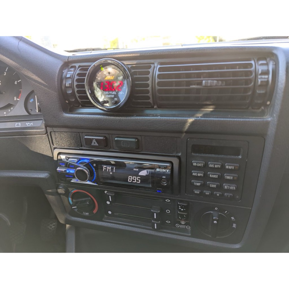 Ek Gösterge Paneli - AFR/AEM 52mm (BMW E30 Uyumlu) görsel 2