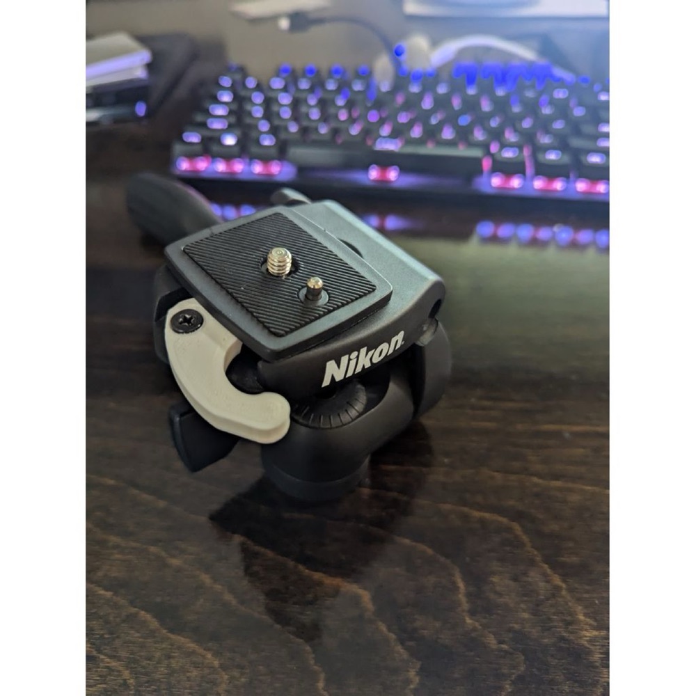 Nikon Tripod Başlığı için Hızlı Bağlantı Plakası Kilit Kolu görsel 2