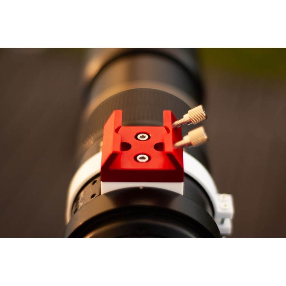 Nikon AF-S Nikkor 300 mm f/4D IF-ED Objektif için Kılavuz Teleskop (Guide Scope) Kelepçesi görsel 4