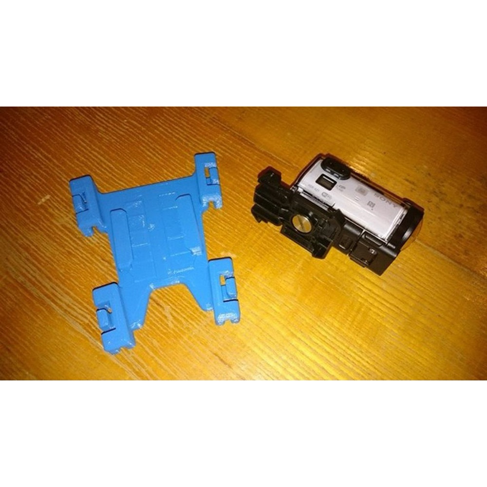 Sony HDR-AZ1 Aksiyon Kamerası Uçurtma (Kite) Hattı Taşıyıcı Plakası görsel 3