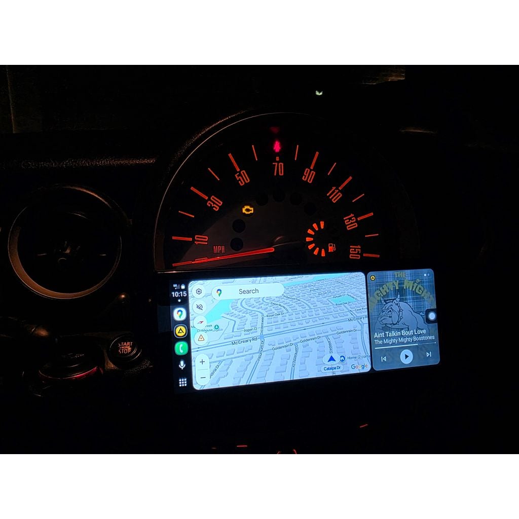 MINI Cooper R53 8 İnç CarPlay/Android Auto Ekran Braketi