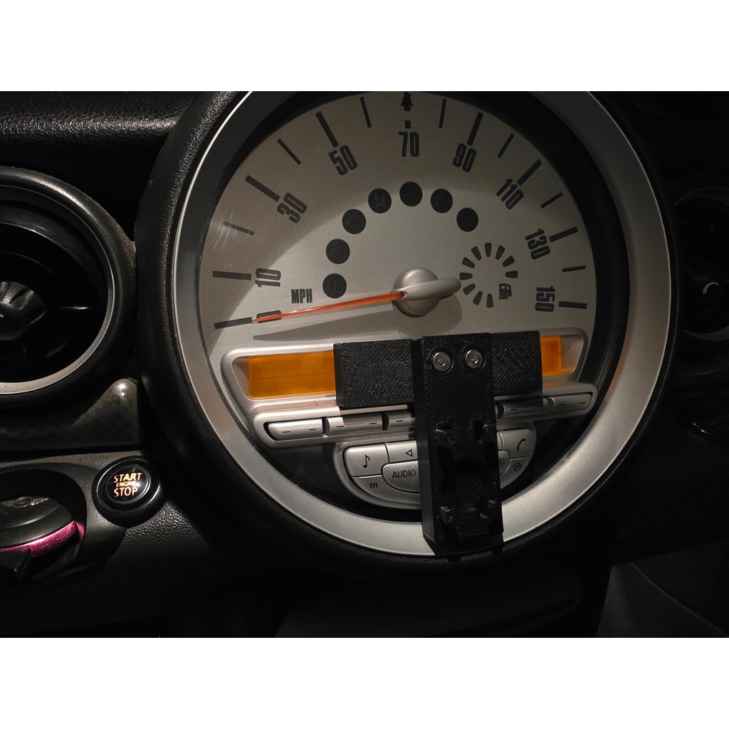 MINI Cooper R53 8 İnç CarPlay/Android Auto Ekran Braketi görsel 2