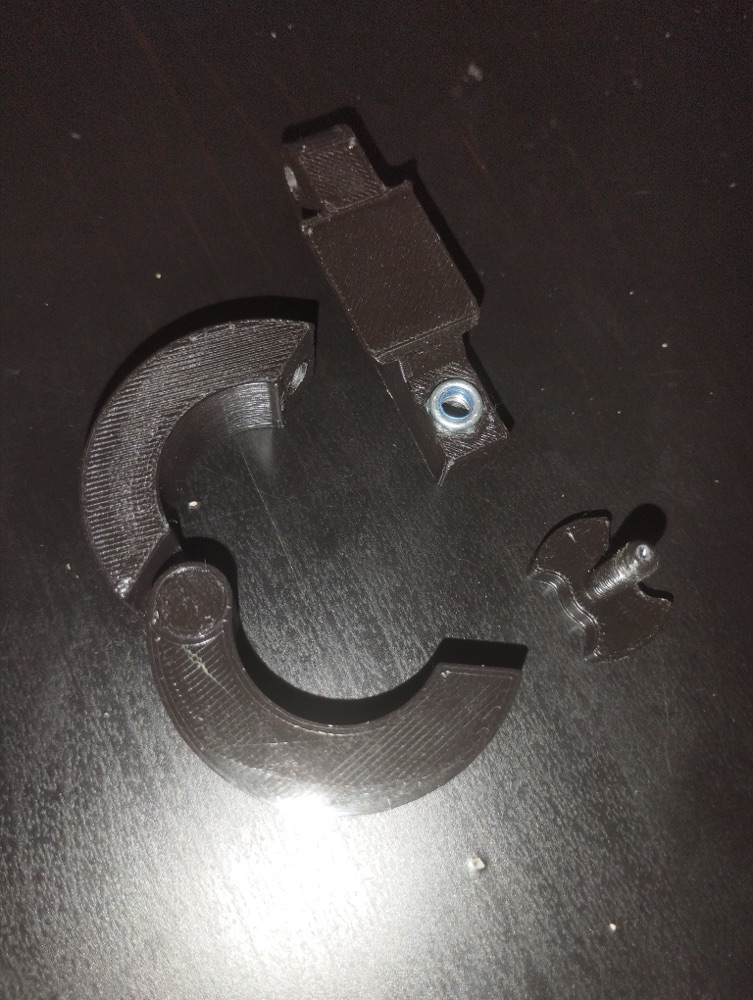 Bisiklet Lamba Tutucusu (27,2 mm Sele Borusu Uyumlu) görsel 3