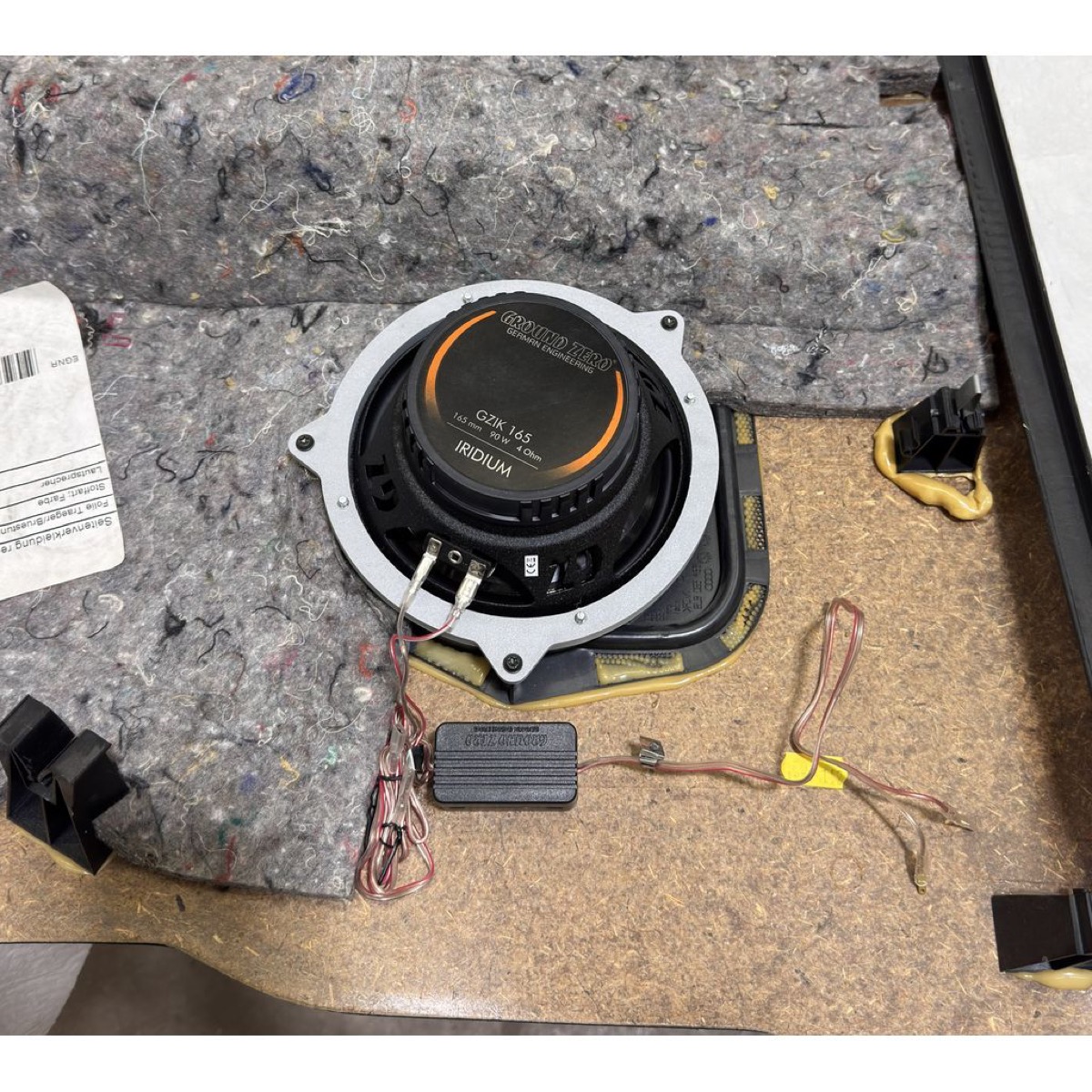 Audi A3 8L Arka Hoparlör Adaptörü (165mm) görsel 2