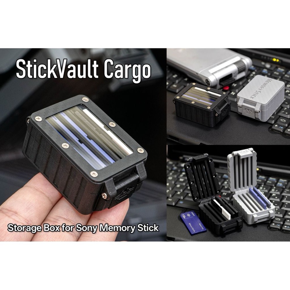Sony Memory Stick Saklama Kutusu (StickVault Cargo)