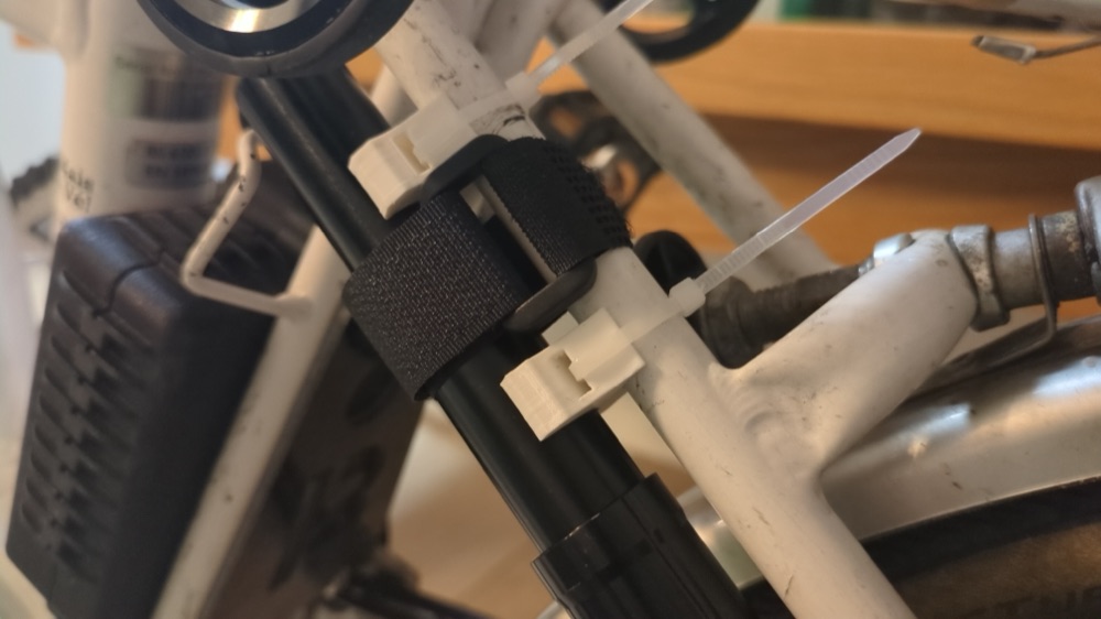 Katlanır Bisiklet Mini Pompa Tutucusu (Brompton Uyumlu)