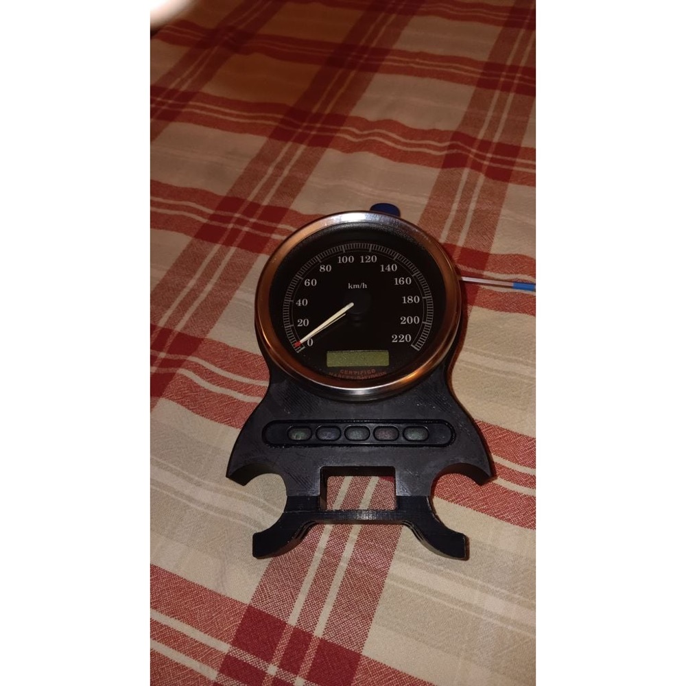 Harley Davidson Sportster (2004-2006) Hız Göstergesi Braketi görsel 2
