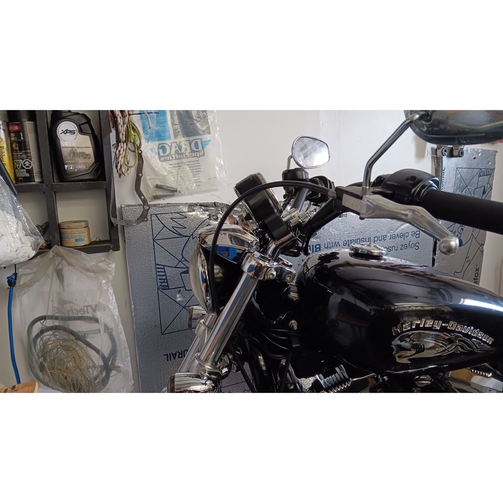 Harley Davidson Sportster (2004-2006) Hız Göstergesi Braketi görsel 4