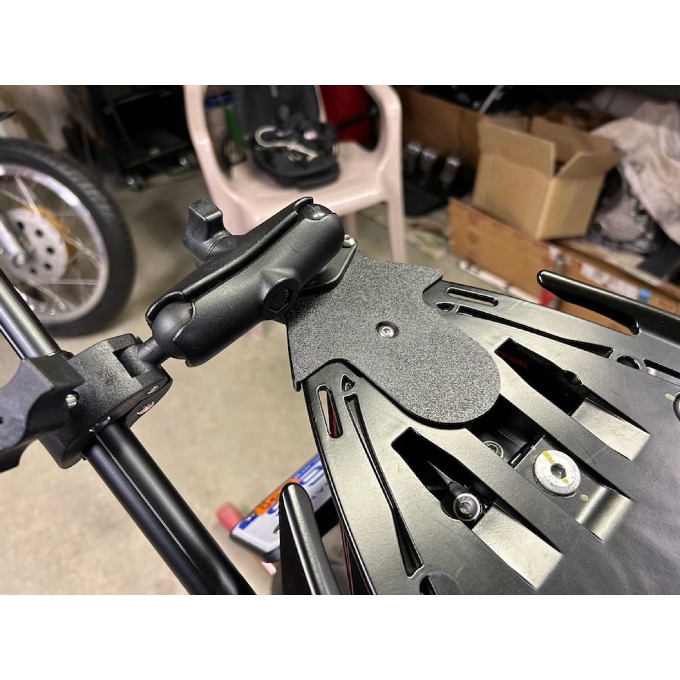 Aprilia RS457 Insta360 Kamera Montajı görsel 3