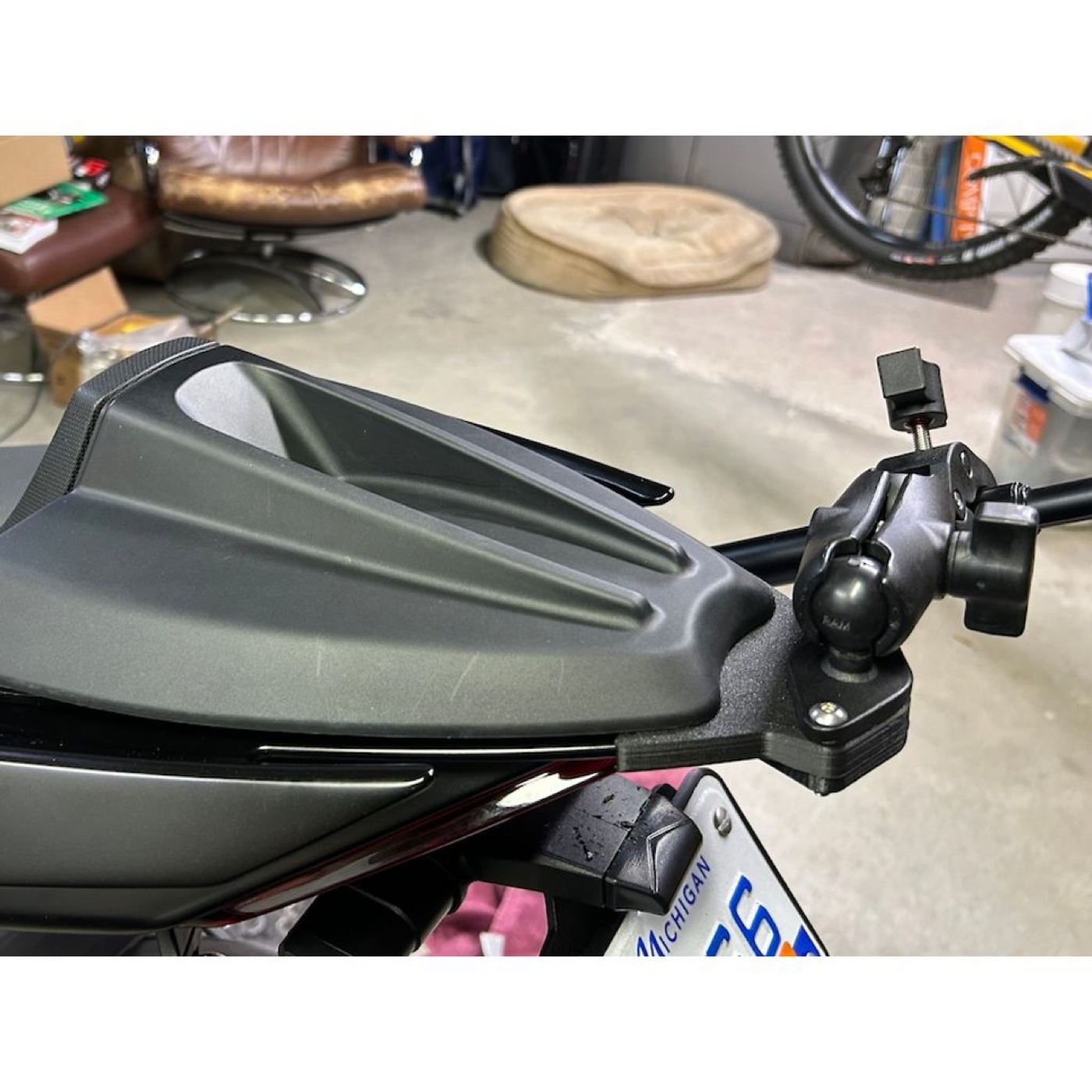 Aprilia RS457 Insta360 Kamera Montajı görsel 4