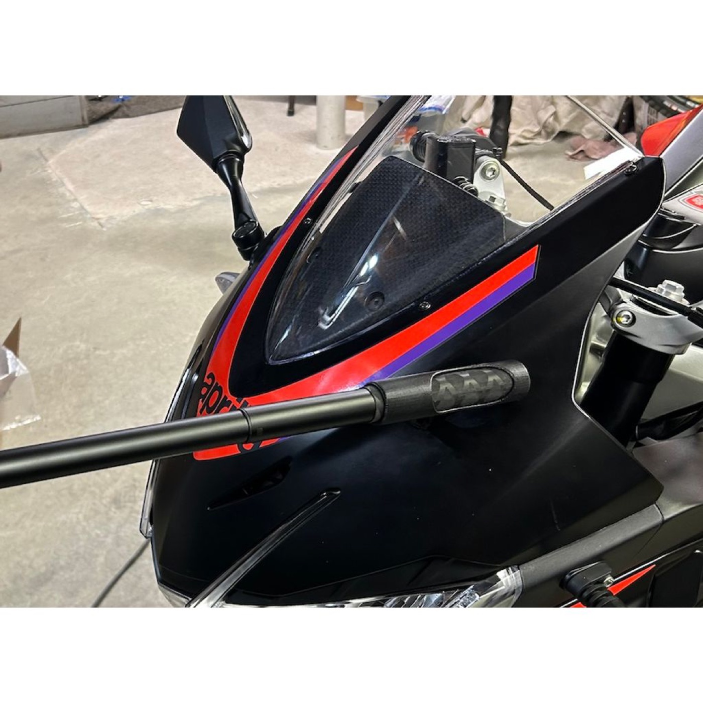 Aprilia RS457 Insta360 Ön Montaj