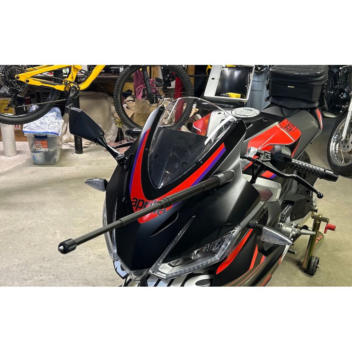Aprilia RS457 Insta360 Ön Montaj görsel 2