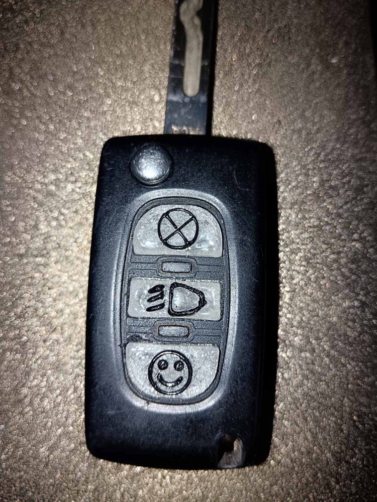 Citroën C5 Anahtar İç Buton Kapağı görsel 2