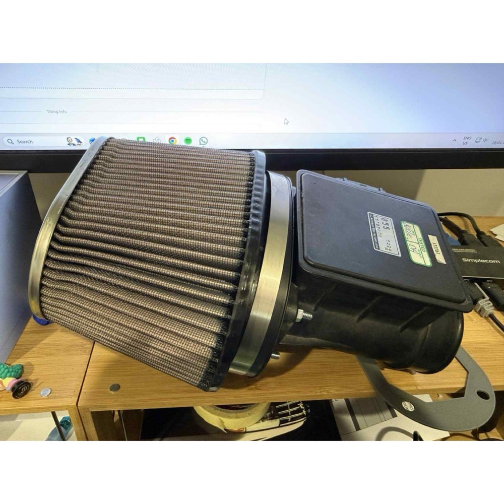 Mitsubishi Oval Hava Akış Ölçer Konik Filtre Adaptörü görsel 2