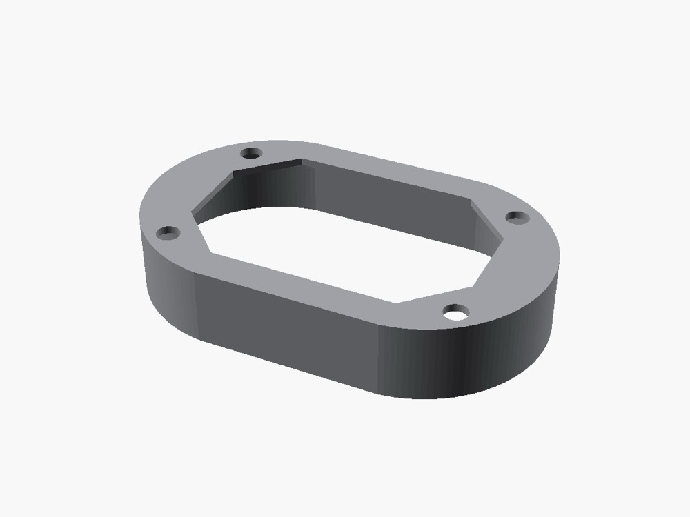 Mitsubishi Oval Hava Akış Ölçer Konik Filtre Adaptörü görsel 3