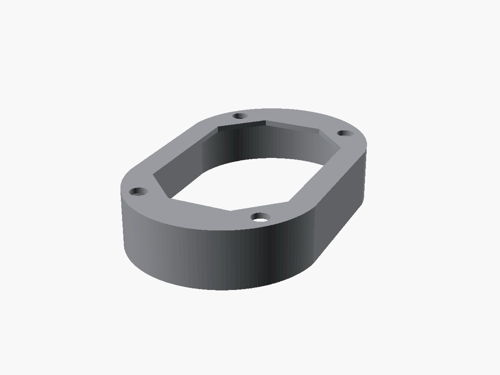 Mitsubishi Oval Hava Akış Ölçer Konik Filtre Adaptörü görsel 4