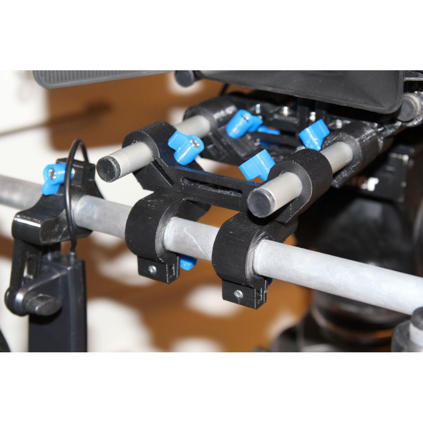 DSLR Rig Çubuk Çap Adaptörü (Mattebox Bağlantı Parçalı)