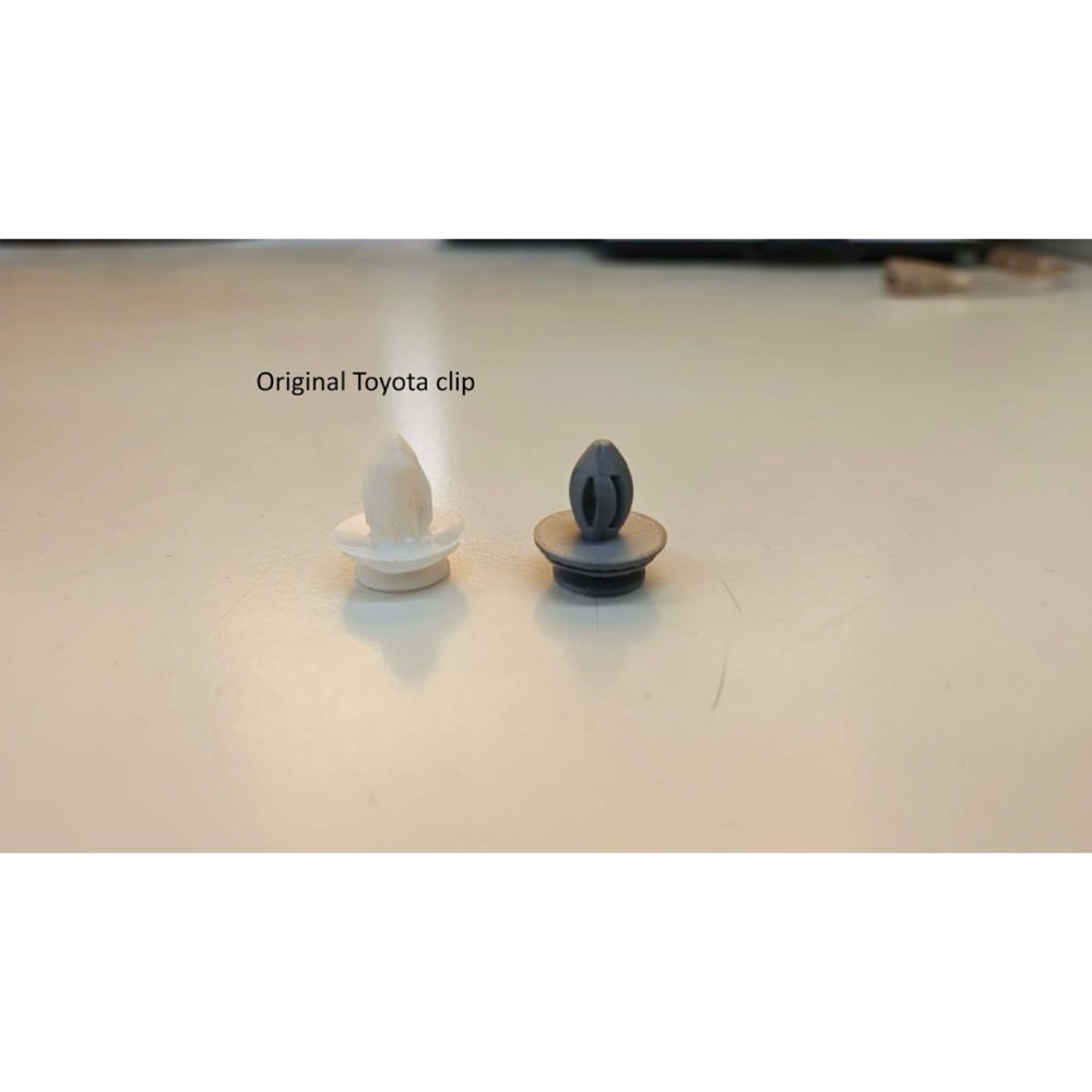 Toyota (Auris and more) Push Perçin Trim Fastener Klipsi görsel 3