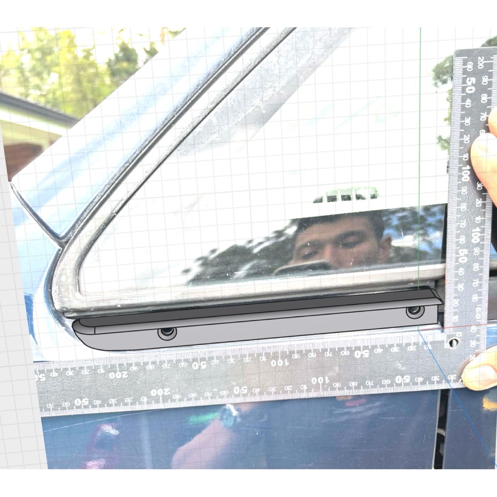 Mitsubishi Delica L400 A Direği Kaplaması