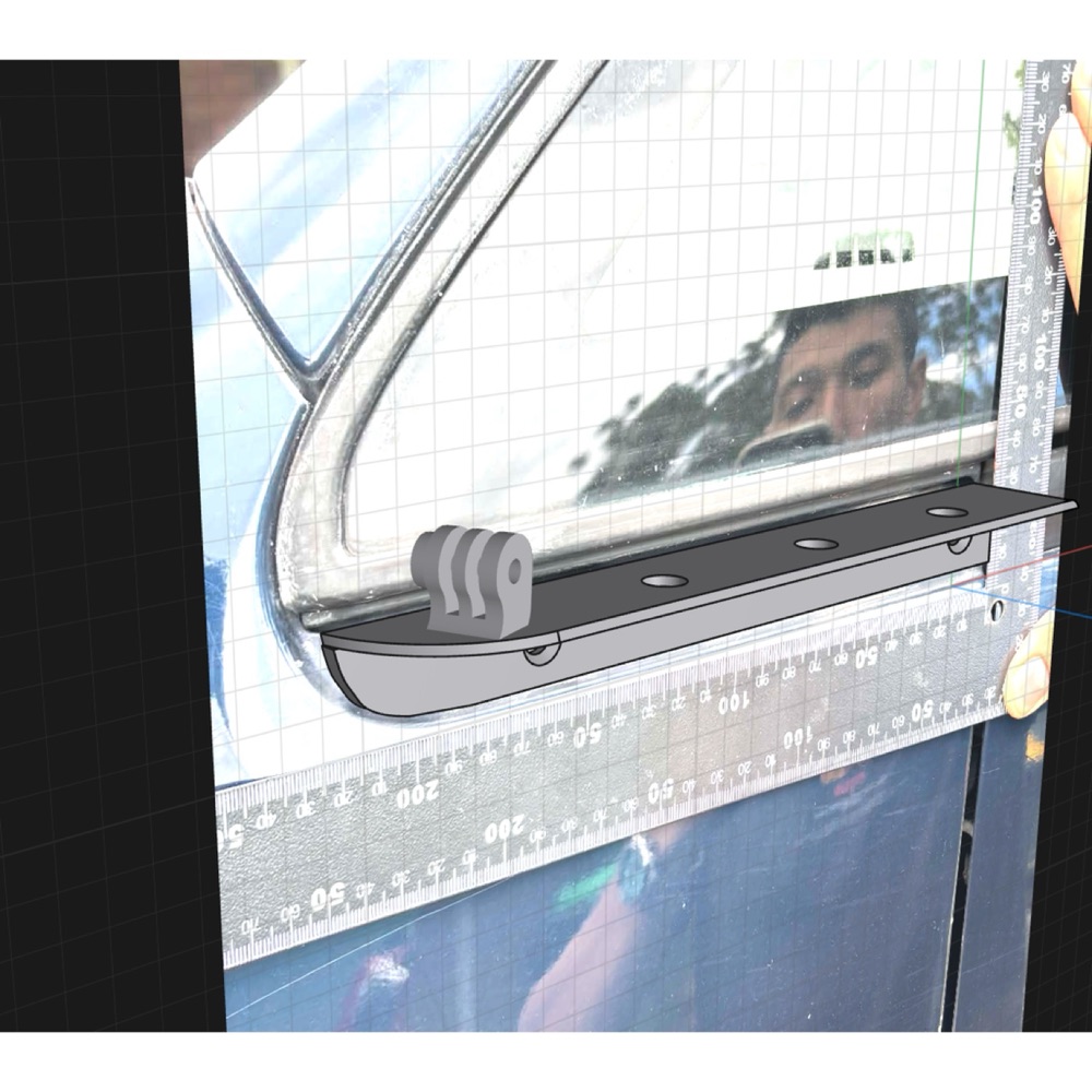 Mitsubishi Delica L400 A Direği Kaplaması görsel 2