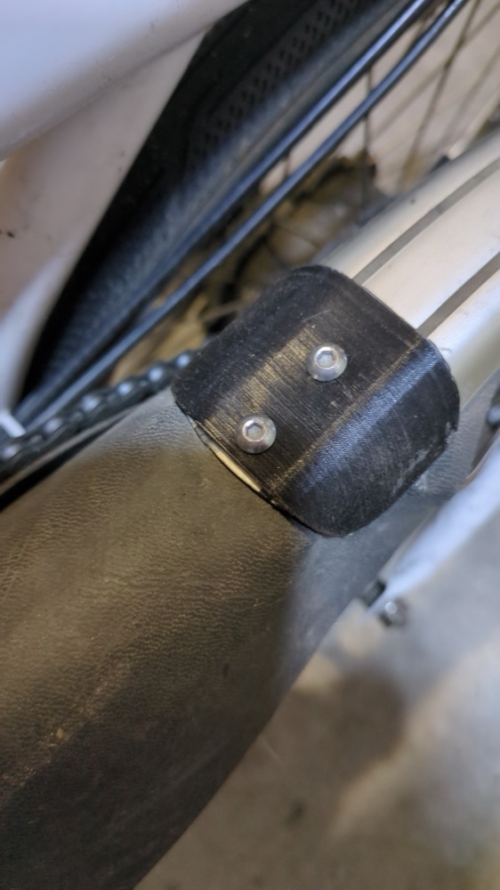 Bisiklet Çamurluk Uç Koruma Parçası (Brompton Uyumlu)